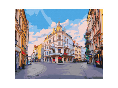 Картина за номерами "Вуличками міста Торунь" Brushme BS53432 40х50 см Картина за номерами "Вуличками міста Торунь" Brushme BS53432 40х50 см