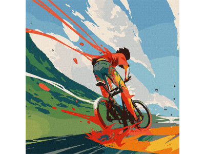 Картина за номерами "Назустріч вітру" KHO5035 50х50 см