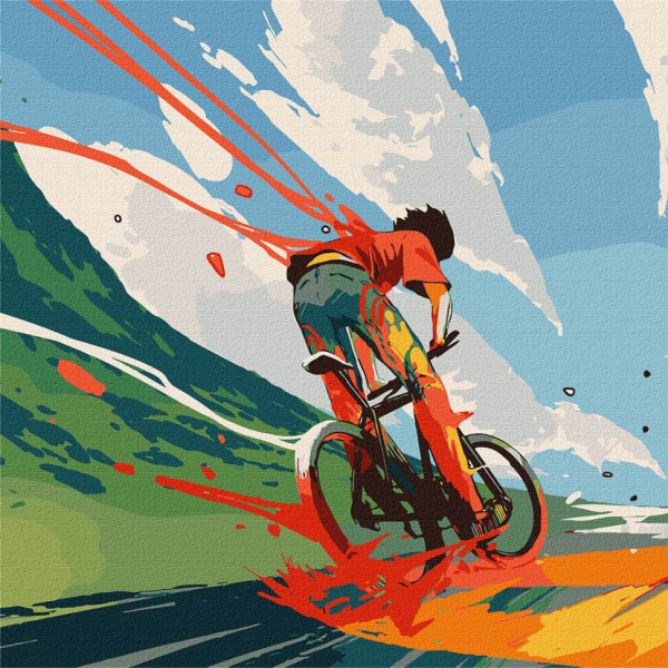 Картина за номерами "Назустріч вітру" KHO5035 50х50 см