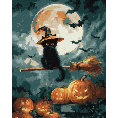 Картина за номерами "Маленький чаклун" ©art_selena_ua KHO6821 40x50 см