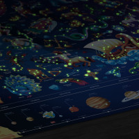 Карта зоряного неба "Зіркова подорож" LMA1Z