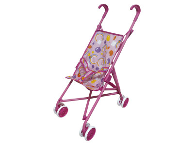Коляска для ляльок 9302 W тростина Повітряні кульки