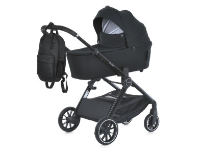Коляска дитяча універсальна 2 в 1 GENESIS ME 1126 Jet Black Коляска дитяча універсальна 2 в 1 GENESIS ME 1126 Jet Black