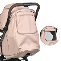 Дитяча прогулянкова коляска AMBER ME 1227 Nougat Beige