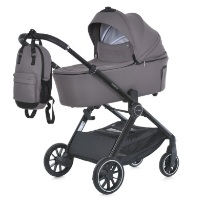 Коляска дитяча універсальна 2 в 1 GENESIS ME 1126 Taupe Gray