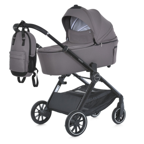Коляска дитяча універсальна 2 в 1 GENESIS ME 1126 Taupe Gray Коляска дитяча універсальна 2 в 1 GENESIS ME 1126 Taupe Gray