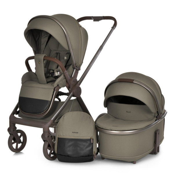 Універсальна коляска 2 в 1 ELLE ME 1221 Mocha