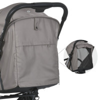 Коляска дитяча прогулянкова LINK ME 1129 Beige Striped Коляска дитяча прогулянкова LINK ME 1129 Beige Striped