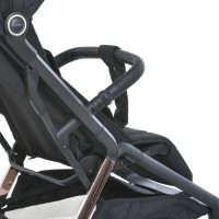 Дитяча прогулянкова коляска BEYA ME 1127-G Black Leo