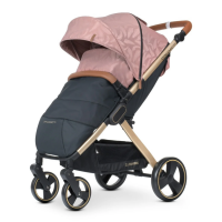 Дитяча коляска EL Camino ME 1053G DYNAMIC PRO Special Pink до 23 кг