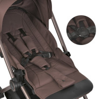 Універсальна коляска 2 в 1 PERSONA ME 1091-2 Cocoa Brown