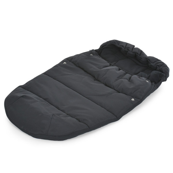Конверт у коляску ME 1131 Footmuff Plus Black 100 х 53 см застібки-блискавки