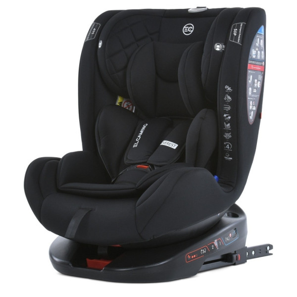 Дитяче автокрісло ME 1114 EVEREST ME 1114 Black Black