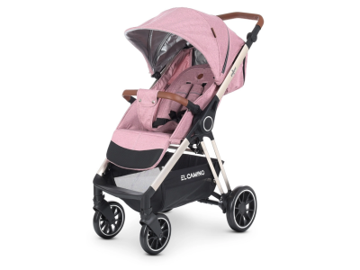 Коляска дитяча прогулянкова EL CAMINO ME 1071-1 Mauve Rose