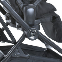 Коляска дитяча прогулянкова SPIN 360 ME 1138 Black