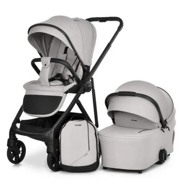 Універсальна коляска 2 в 1 COIL ME 1190 Silver Milk