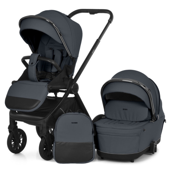 Універсальна коляска 2 в 1 ERA ME 1100-2 Charcoal Gray