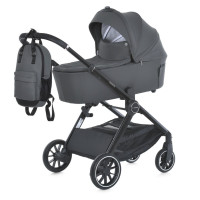 Коляска дитяча універсальна 2 в 1 GENESIS ME 1126 Asphalt Gray Коляска дитяча універсальна 2 в 1 GENESIS ME 1126 Asphalt Gray