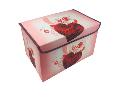 Кошик для зберігання іграшок MR 0625 38 x 24 x 24 см Серце