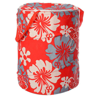 Кошик для іграшок M3732 діаметр 30 см висота 38 см дах-застібка-мол 2 ручки M3732-4