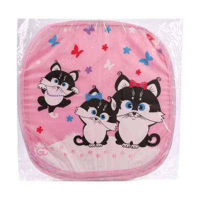 Дитячий кошик для іграшок M 2975 з ручками Котики