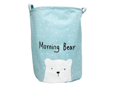 Кошик для іграшок і білизни «Morning bear» MGZ-1004(Blue)