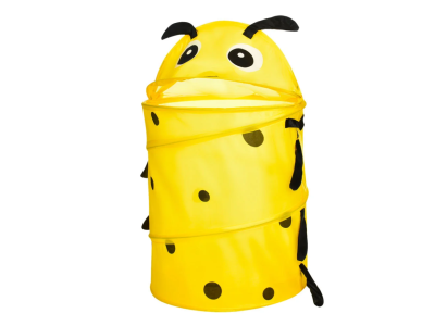 Кошик для іграшок Гусениця Bambi MR 0663-2 висота 63 см Жовтий