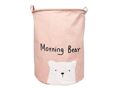 Кошик для іграшок та білизни «Morning bear» MGZ-1004(Pink)