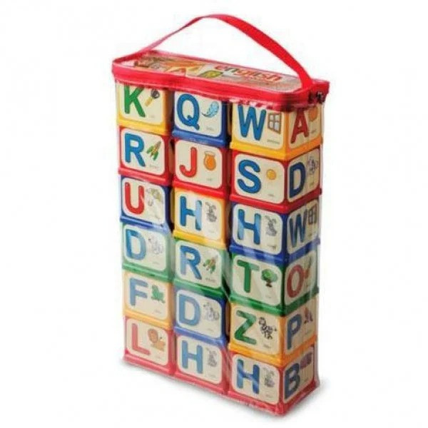 Дитячі розвиваючі кубики «English alphabet» 71054 18 кубиків Дитячі розвиваючі кубики «English alphabet» 71054 18 кубиків