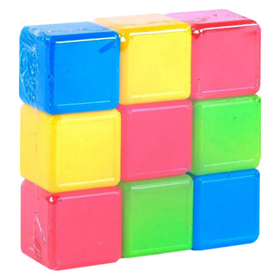 Дитячі пластикові кубики 05061 в наборі 9 штук