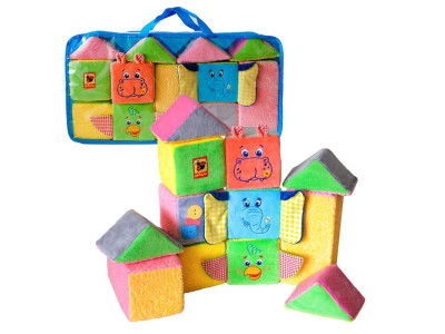 Дитячий м'яконабивний Максіконструктор МС 090602-07 12 елементів