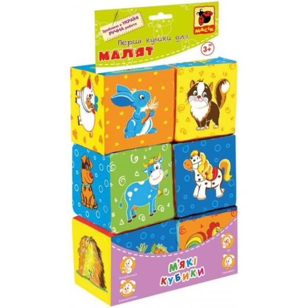 Набір кубиків "Ферма" МС 090601-02