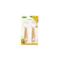 Дитячий набір для годування 6120 (виделочка та ложечка з гнучкою ручкою)