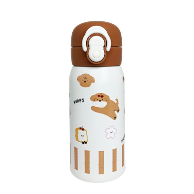 Дитячий термос-поїлка MGZ-0334(Brown) коричневий 350 мл Дитячий термос-поїлка MGZ-0334(Brown) коричневий 350 мл