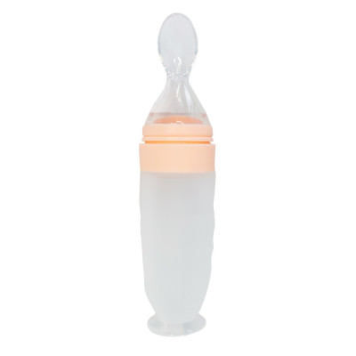 Силіконова ложка-контейнер MGZ-0108(Peach) обєм 90 грам