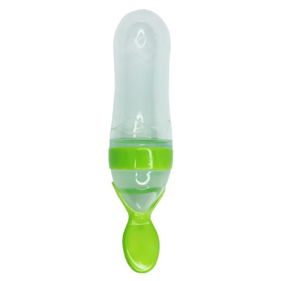 Ложка-контейнер для першого прикорму Mega Zayka MGZ-0112(Green) 90 мл