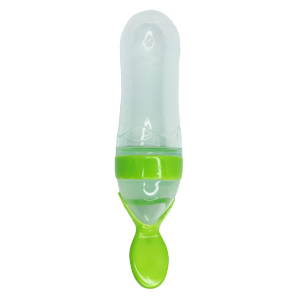 Ложка-контейнер для першого прикорму Mega Zayka MGZ-0112(Green) 90 мл Ложка-контейнер для першого прикорму Mega Zayka MGZ-0112(Green) 90 мл
