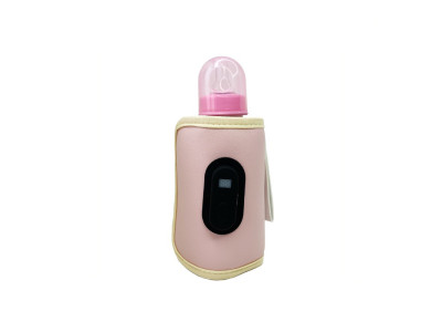 Портативний підігрівач для дитячих пляшечок MGZ-0222(Pink) з індикатором температури Портативний підігрівач для дитячих пляшечок MGZ-0222(Pink) з індикатором температури