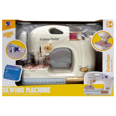 Дитяча побутова техніка "Швейная машинка" XS-25055(White) світлові та звукові ефекти Дитяча побутова техніка "Швейная машинка" XS-25055(White) світлові та звукові ефекти