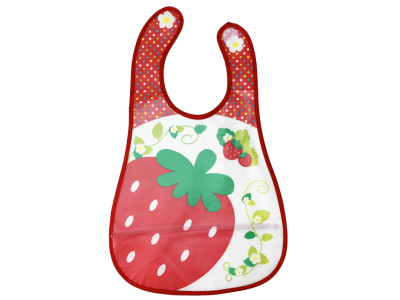 Слинявчик клейончастий "Strawberry" MGZ-0605-6 на липучці