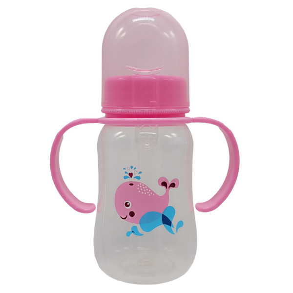 Пляшечка для годування "Кит" MGZ-0204-1(Pink) 150 мл Пляшечка для годування "Кит" MGZ-0204-1(Pink) 150 мл