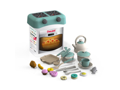 Ігровий набір Кухня-Бокс DOLONI-TOYS 01480/1/2 Бірюзовий