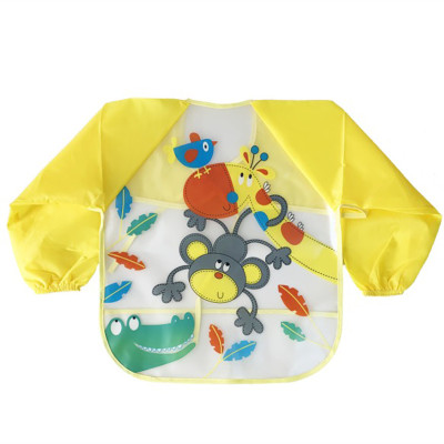 Слинявчик із рукавами "Мавпа" MGZ-0610-5 клейончастий на завязках