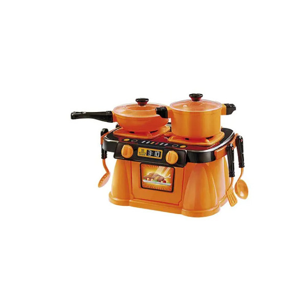 Ігровий набір Кухонна плита "Cooking Plate with Dishes" ЮНІКА  71818 7 предметів Ігровий набір Кухонна плита "Cooking Plate with Dishes" ЮНІКА  71818 7 предметів