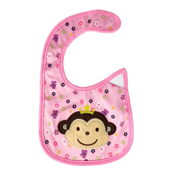 Слинявчик тканинний "Monkey" MGZ-0614-7 на липучці