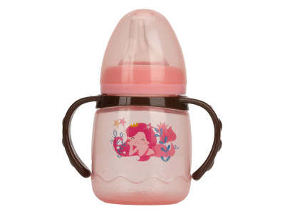 Поїльник з силіконовим носиком MGZ-0314(Pink) 180 мл