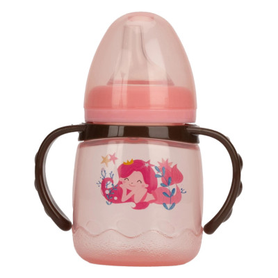 Поїльник з силіконовим носиком MGZ-0314(Pink) 180 мл