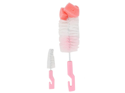 Набір йоржиків для миття пляшечок MGZ-0211(Pink) 2 шт