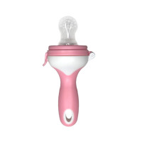 Ніблер для прикорму малюків MGZ-0006(Pink) з ручкою