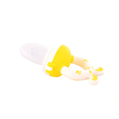 Ніблер для прикорму немовлят Фрут Фідер 6203_жовтий харчовий силікон